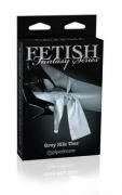 FFLE Grey Silk Scarves